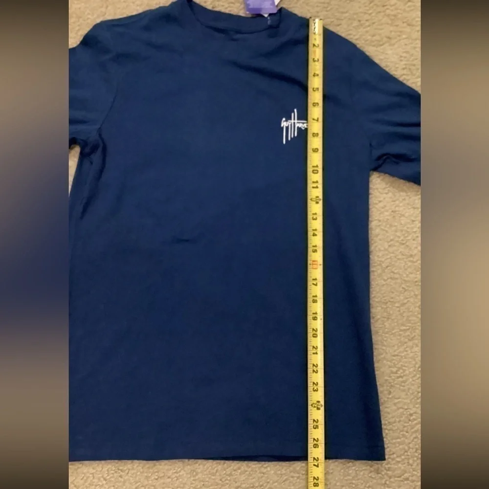 NWT Guy Harvey Men’s Small Fish Graphic Short Sleeve Tee Shirt - Picture 7 of 8